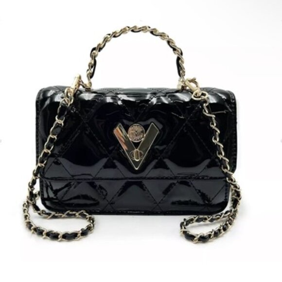VALENTINO ORLANDI Quilted Top Handle Crossbody NWT - Picture 1 of 4